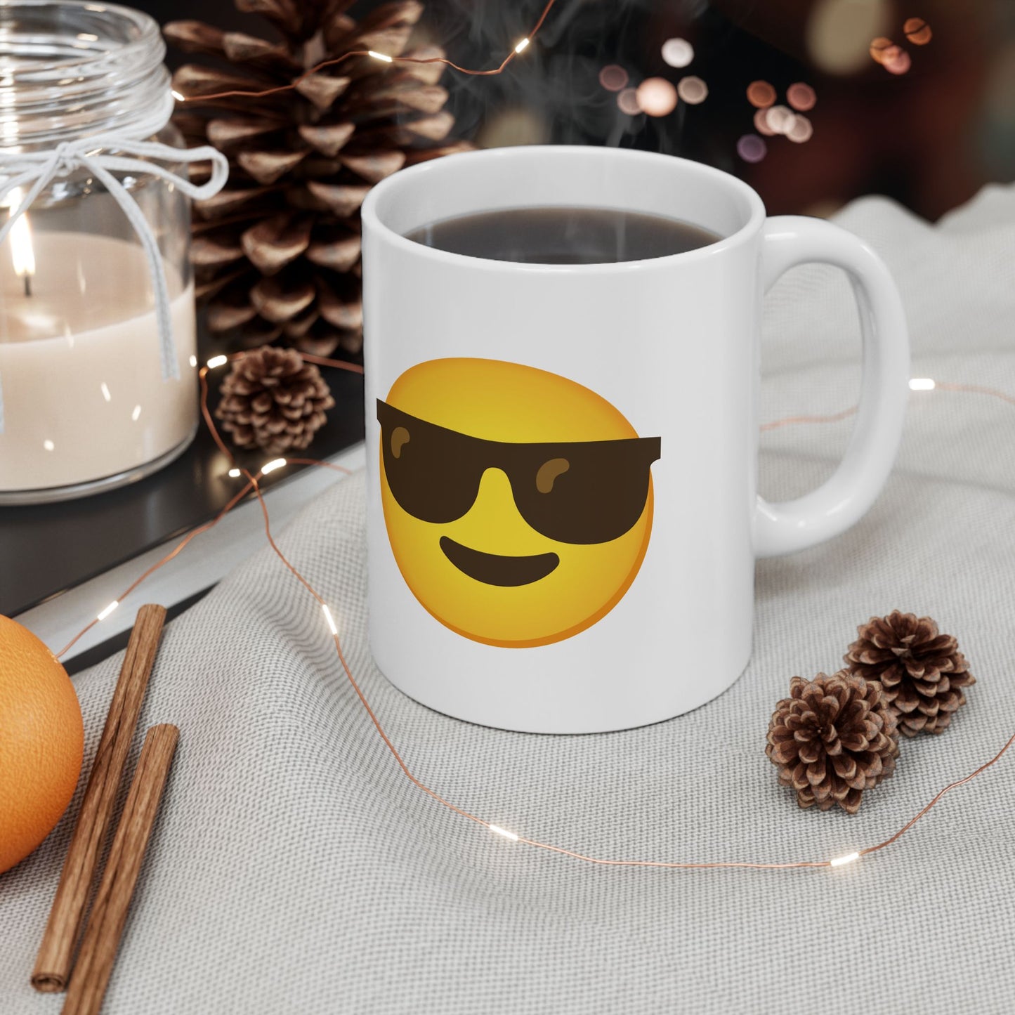 Wake Up. Kick Ass. Repeat. Ceramic Mug, (11oz, 15oz)